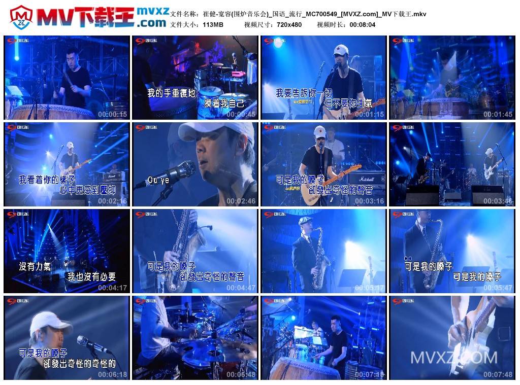 崔健-宽容(围炉音乐会)_国语_流行_MC700549